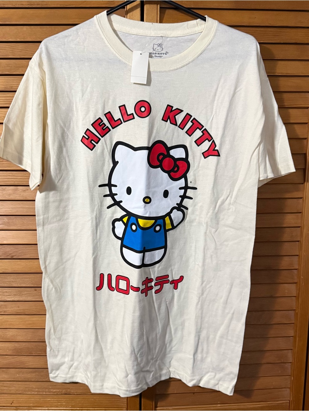 Hello Kitty Cream Graphic Tee